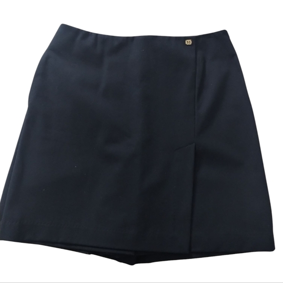 St. John Sport Marie Gray Women's Quiet Luxury Tennis Prep Skirt/ Shorts Size 12 - Picture 1 of 8